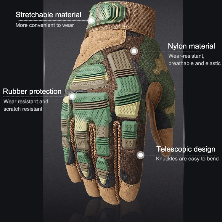 B33 Outdoor Mountaineering Riding Anti-Skid Protective Motorcycle Gloves, S, M, L, XL