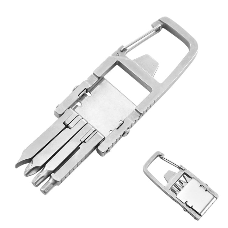 13 In 1 Multifunctional Stainless Steel Combination Batch Head Small Tool Foldable Outdoor Emergency Tool, 13 In 1