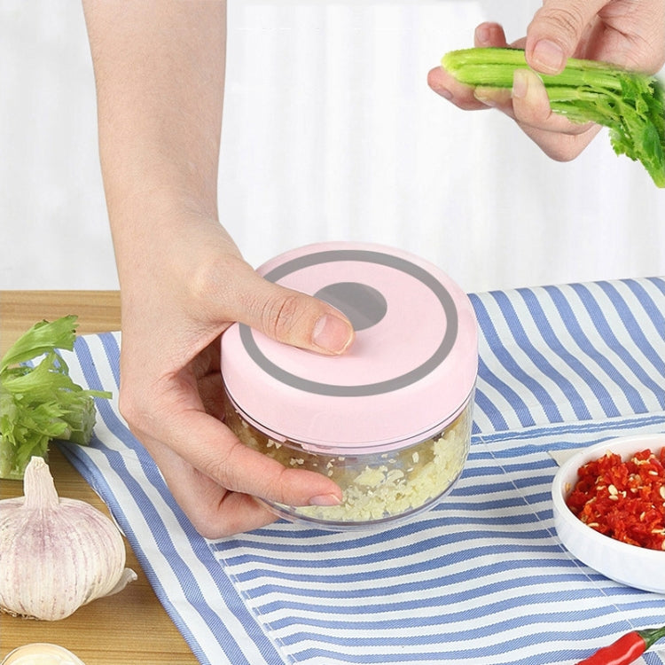 Electrical USB Rechargeable Garlic Mixing Masher Complementary Food Masher Stainless Steel Crushing Garlic Peeling Device Wireless Mini Garlic Cutter, Green, White