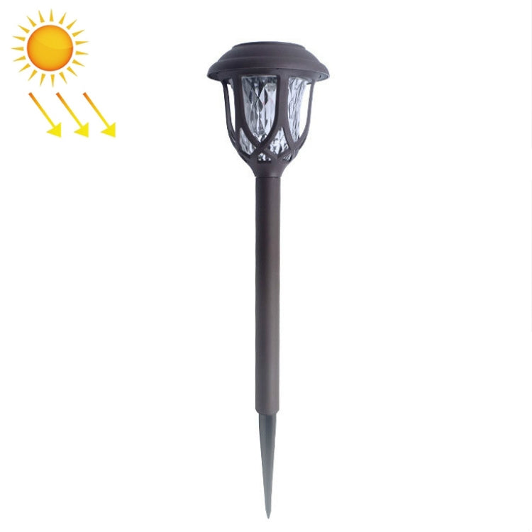 Solar Outdoor Garden Lawn Light Street Light Garden LED Decorative Landscape Light Villa Ground Plug Light, White Light, Warm Light, Colorful Light