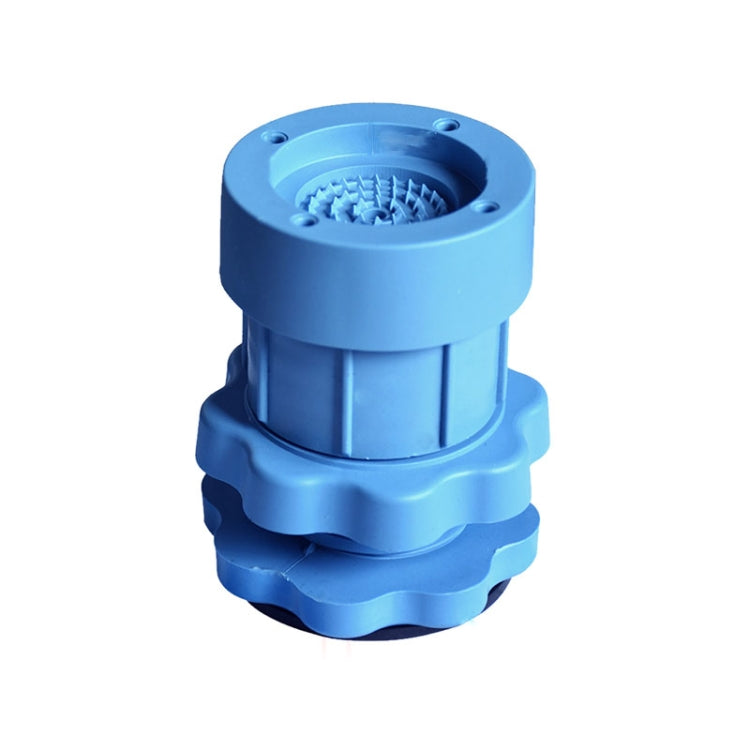 4 PCS / Set Furniture Home Appliance Washing Machine Rubber Foot Mat Moisture-Proof Shock Absorption Heightened Foot Mat Base, 2.5cm Plus Layer Gray, Adjustable Height About 8-9.5cm Gray, 2.5cm Plus Layer Blue, Adjustable Height About 8-9.5cm Blue