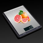Stainless Steel Kitchen Scale Household Food Electronic Scale, 5kg/1g, 10kg/1g