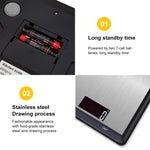 Stainless Steel Kitchen Scale Household Food Electronic Scale, 5kg/1g, 10kg/1g