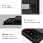 Household Hand-Pushed Coffee Scale USB-Powered Smart Kitchen Scale With Timing, 3kg/0.1g, 5kg/0.1g, 10kg/1g