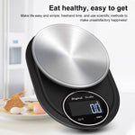 Home Kitchen Electronic Scale High Precision Stainless Steel Jewelry Scale, Hemming 5kg/1g, No Edging 5kg/1g, Hemming 3kg/0.1g, No Edging 3kg/0.1g, Hemming 5kg/0.1g, No Edging 5kg/0.1g