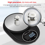 Home Kitchen Electronic Scale High Precision Stainless Steel Jewelry Scale, Hemming 5kg/1g, No Edging 5kg/1g, Hemming 3kg/0.1g, No Edging 3kg/0.1g, Hemming 5kg/0.1g, No Edging 5kg/0.1g