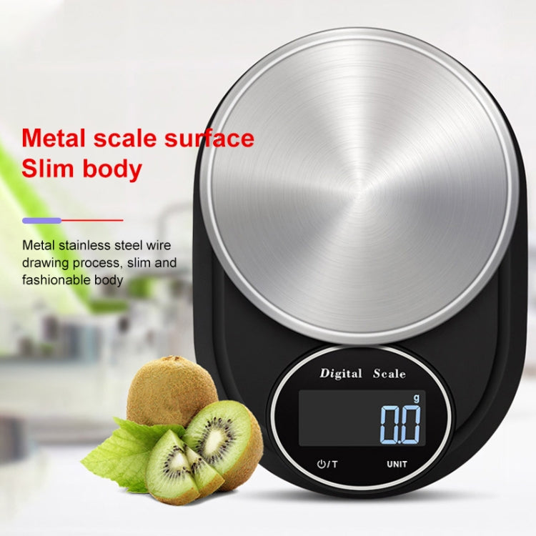 Home Kitchen Electronic Scale High Precision Stainless Steel Jewelry Scale, Hemming 5kg/1g, No Edging 5kg/1g, Hemming 3kg/0.1g, No Edging 3kg/0.1g, Hemming 5kg/0.1g, No Edging 5kg/0.1g