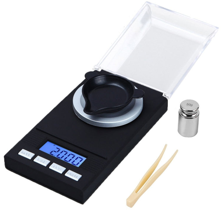 High-Precision Portable Jewelry Scale  Mini Electronic Scale Precision Carat Electronic Scale, 10g/0.001g, 20g/0.001g, 50g/0.001g