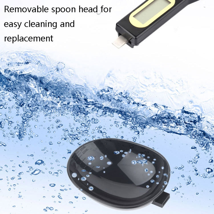 ABS Electronic Measuring Spoon Spoon Weighing Measuring Tool, Specification: 500g/0.1g, 500g/0.1g ABS White, 500g/0.1g ABS Black, 500g/0.1g White Large Spoon, 500g/0.1g Black Large Spoon