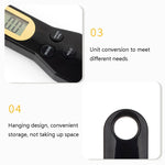 ABS Electronic Measuring Spoon Spoon Weighing Measuring Tool, Specification: 500g/0.1g, 500g/0.1g ABS White, 500g/0.1g ABS Black, 500g/0.1g White Large Spoon, 500g/0.1g Black Large Spoon