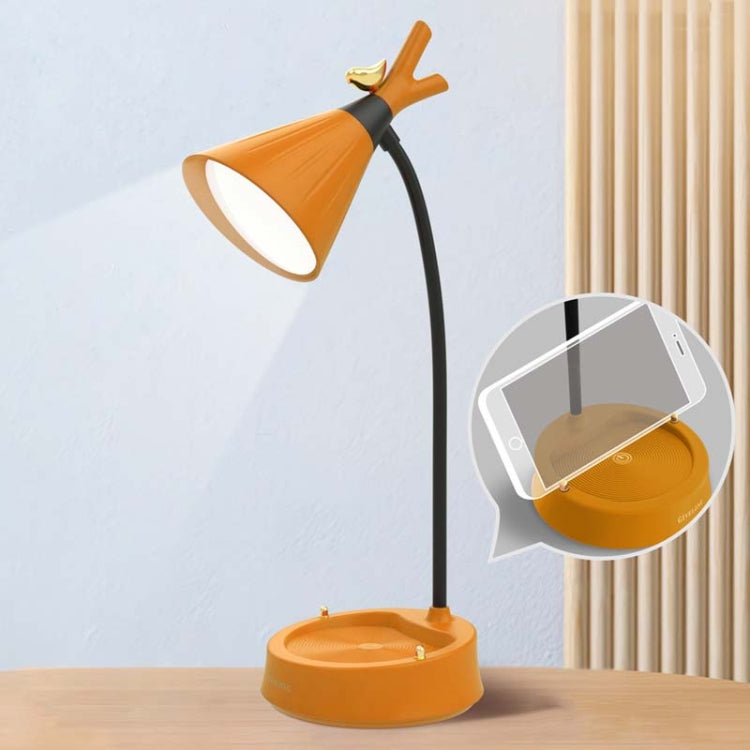 GIVELONG Forest Bird LED Touch Usb Table Lamp With Mobile Phone Holder Bedroom Bedside Night Light, GL361-1 Red, GL361-2 Yellow, GL361-3 Blue, GL361-4 Green, GL362-1 Pink, GL362-2 Yellow, GL362-3 Blue, GL362-4 Green, GL363-1 Red, GL363-2 Yellow        ...