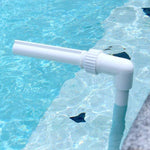 K-210 Schwimmbadddekorationszubehör Schwimmbad Einstellbare Höhe Richtung Kleiner Wasserfallbrunnen, Wasserfallbrunnenzubehör
