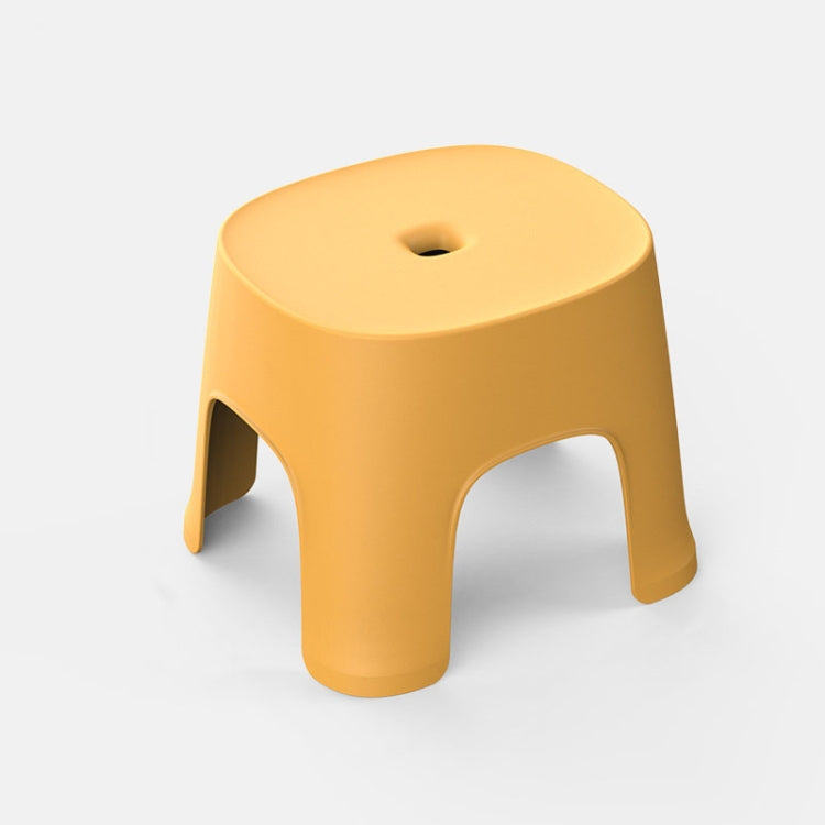 Household Bathroom Row Stools Plastic Stools Thickened Low Stools Square Stools Small Benches, Maple Yellow Children, Retro Red Children, Light Green Children, Black Children, Light Green Adult, Pink Adult, Retro Red Adult, Maple Yellow Adult          ...