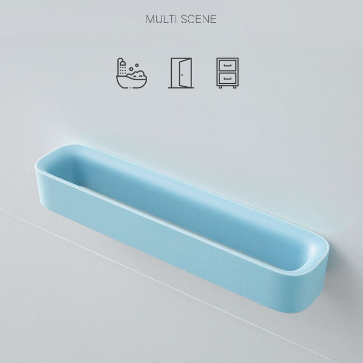 Seamless Paste Storage Rack Wall Paste Shoe Rack Bathroom Wall-Mounted Slippers Shelf Household Color Random Delivery, Color Random Delivery