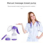 Painless Strength Adjustable Manual Massage Breast Pump