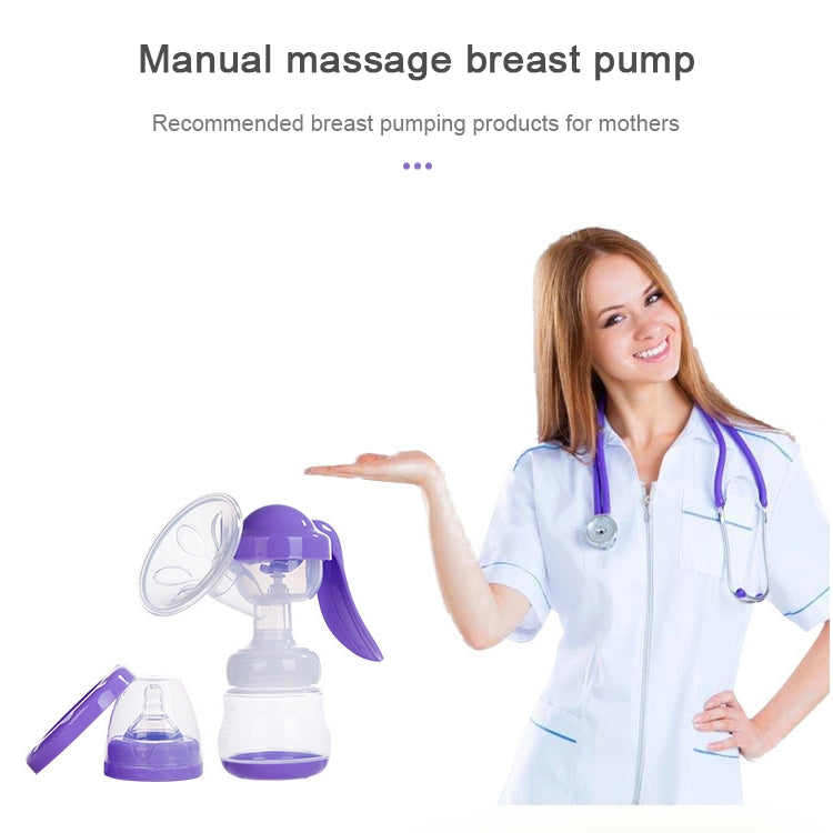 Painless Strength Adjustable Manual Massage Breast Pump