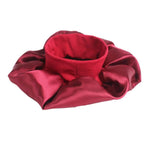2 PCS TJM-301 Night Cap With Wide Brim And Elasticity Headband Ladies Chemotherapy Cap Hair Care Hat, M 56-58cm
