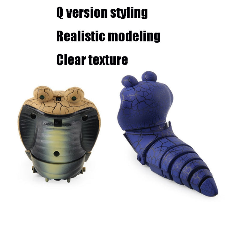 7702 Infrared Remote Control Simulation Cobra Tricky Toy, Cobra (Gray), Cobra (Purple)