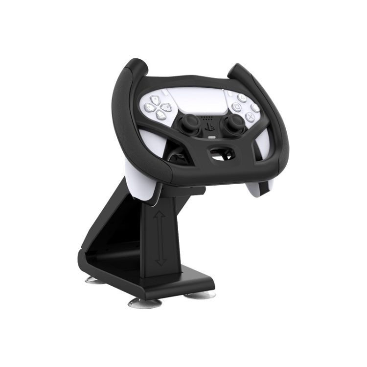 KJH P5-013 Racing Gamepad Bracket Steering Wheel Gamepad Bracket For PS5, For PS5