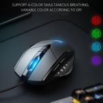 Inphic PW1 Game Mute Macro Definition Illuminated Wired Mouse, Cable Length: 1.5m, Mute Black Game Version, Mute Titanium Gray Game Version, Mute Black Business Version