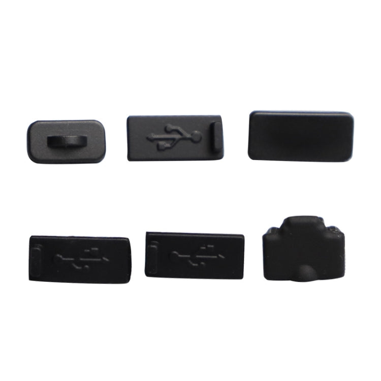 3 Sets Game Console Dust Plug USB HDM Dustproof Kit For PS5, For PS5