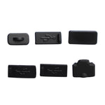3 Sets Game Console Dust Plug USB HDM Dustproof Kit For PS5, For PS5