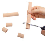 Breathable fiber silicone toe finger eversion correction Toe Separator Protective Gloves, S, M, L