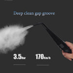 High Temperature Cleaning Machine Household Hand-Held Pressure Washer Steam Cleaning Range Hood,EU Plug, Washer Steam Cleaning Range Hood