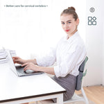 BEWALKER Multifunctional Student Portable Nap Pillow Waist Support Foldable Memory Foam Nap Pillow Office Sleeping Pillow, 38x20x15cm