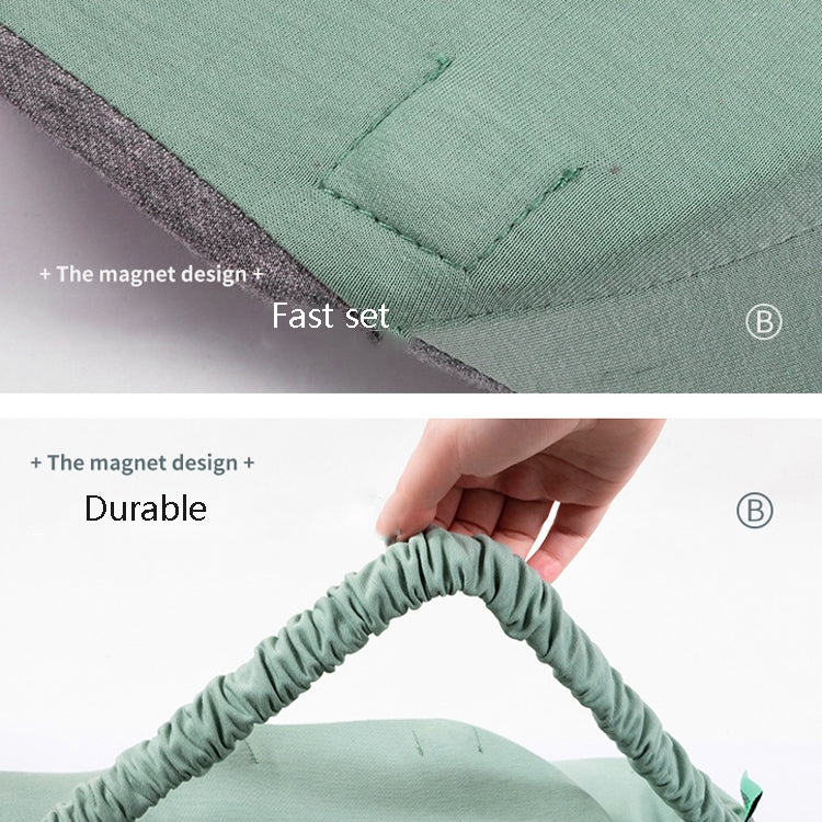 BEWALKER Multifunctional Student Portable Nap Pillow Waist Support Foldable Memory Foam Nap Pillow Office Sleeping Pillow, 38x20x15cm