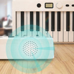 Wersi 88-Key Foldable Portable Electronic Piano Keyboard For Beginners Practice Piano, CN Plug, USB White, USB Black