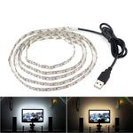 USB Power SMD 2835 Epoxy LED Strip Light Christmas Desk Decor Lamp for TV Background Lighting, 50cm, 1m, 2m, 3m, 4m, 5m