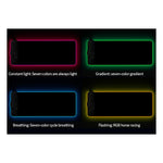 RGB01 10W Wireless Charging Mouse Pad  RGB Luminous Mouse Pad, Size: 800 x 300 x 4mm