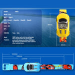 SKMEI 1241 Fashion Cute Cartoon Car Children Digital Watch, Yellow, Red, Blue, Black, Light Blue