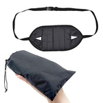 Portable Mini Foot Rest Hammock for Office Home Chair, Black