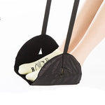 Portable Mini Foot Rest Hammock for Office Home Chair, Black