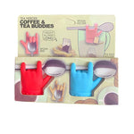 2pcs Little Finger Shape Tea Heroes Teaspoon Holder ，Random Color Delivery, Teaspoon Holder