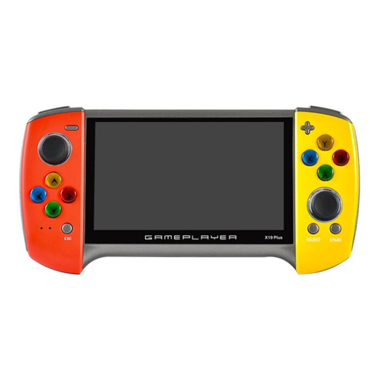X19 Plus 5.1 inch Screen Handheld Game Console 8G Memory Support TF Card Expansion & AV Output, X19 Plus / Red+Yellow, X19 Plus / Red, X19 Plus / Red+Blue