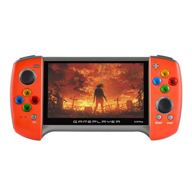 X19 Plus 5.1 inch Screen Handheld Game Console 8G Memory Support TF Card Expansion & AV Output, X19 Plus / Red+Blue, X19 Plus / Red+Yellow, X19 Plus / Red