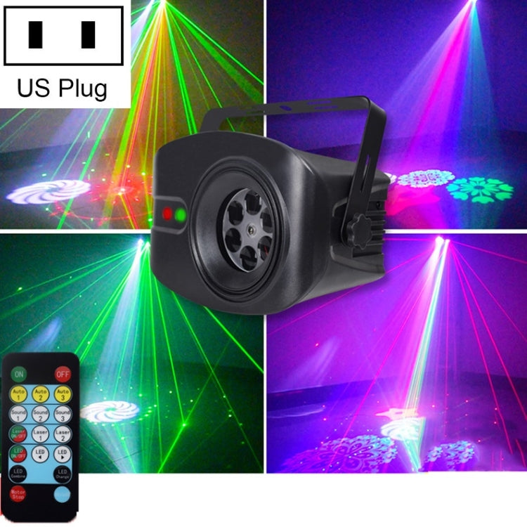 13W Colorful Flying Lights Projection Light LED Room Decoration Laser Light KTV Bar Sound Control Stage Light,, US Plug, EU Plug, UK Plug, AU Plug