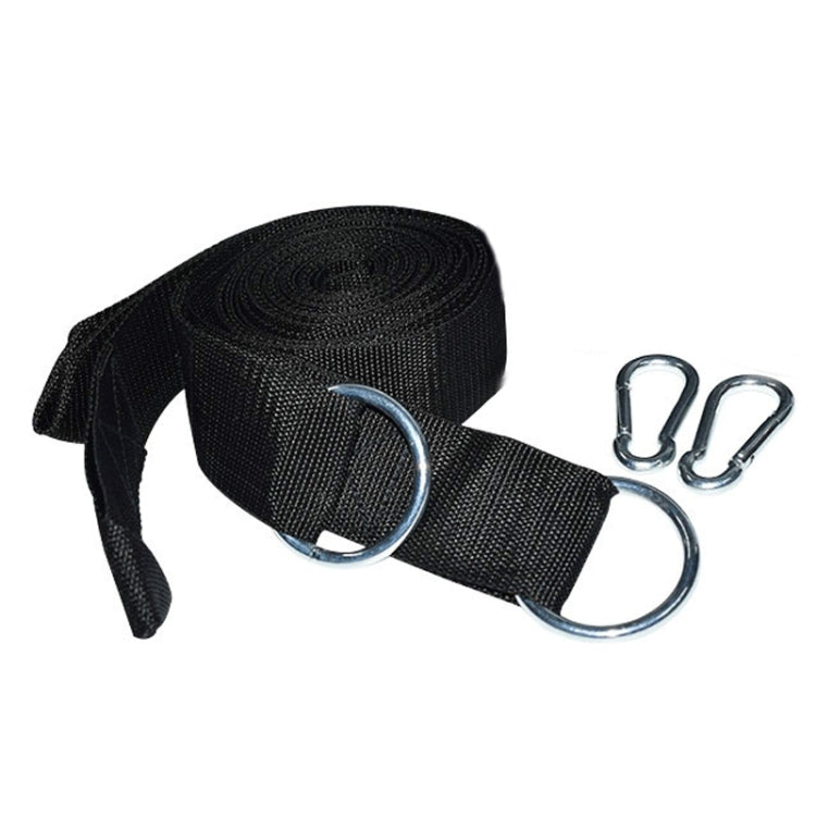 Outdoor Camping Hiking Must-Have Hammock Strap Rope Metal Buckle Load Tie Rope, Random Color Delivery, PJ077 Hammock Rope