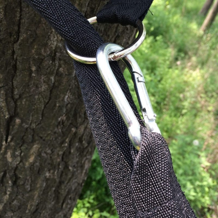 Outdoor Camping Hiking Must-Have Hammock Strap Rope Metal Buckle Load Tie Rope, Random Color Delivery, PJ077 Hammock Rope