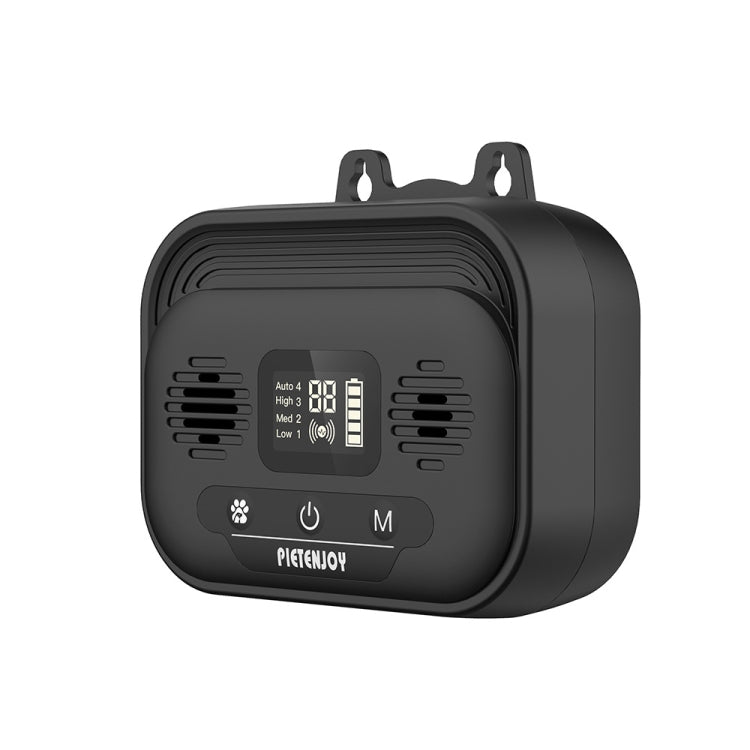 Pet Products Ultrasonic Bark Stopper Dog Trainer Indoor And Outdoor Dog Repeller, Black Smart Edition