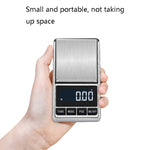 Kitchen Stainless Steel Mini Portable Scale High Precision Jewelry Scale Electronic Scale, 100g/0.01g, 200g/0.01g, 300g/0.01g, 500g/0.01g, 500g/0.1g