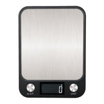 Small Kitchen Food Scale Stainless Steel Electronic Kitchen Scale, 5kg/1g (Black), 10kg/1g (Black), 5kg/1g (White), 10kg/1g (White)