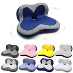 Memory Foam Petal Cushion Office Chair Home Car Seat Cushion, Without Storage Bag, With Storage Bag