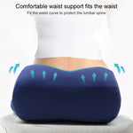 Memory Foam Petal Cushion Office Chair Home Car Seat Cushion, Without Storage Bag, With Storage Bag