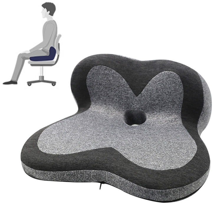 Memory Foam Petal Cushion Office Chair Home Car Seat Cushion, Without Storage Bag, With Storage Bag