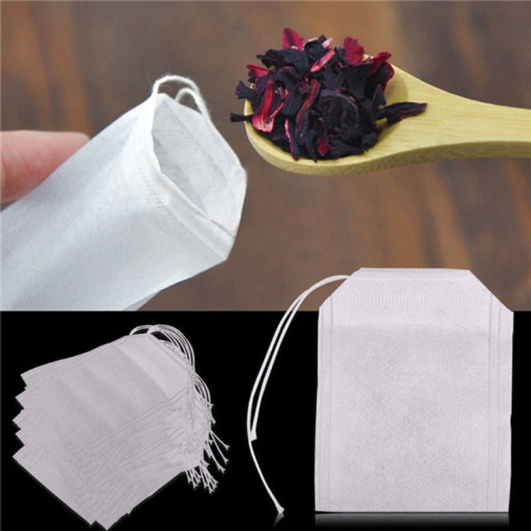 100Pcs/Lot Teabags Scented Tea Bags with Seal Filter Paper, Size: 5.5 x 7cm, Teabags