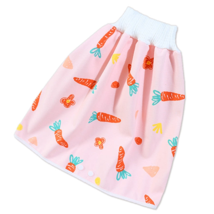 Baby Water-Proof And Leak-Proof Cloth Diapers Children Washable Cotton Cloth Bed-Wetting Skirt Pants, L